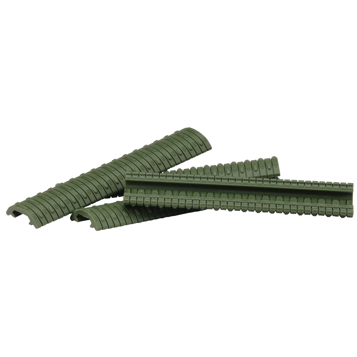 DAM Modular Rail Covers 4pk - Olive Drab