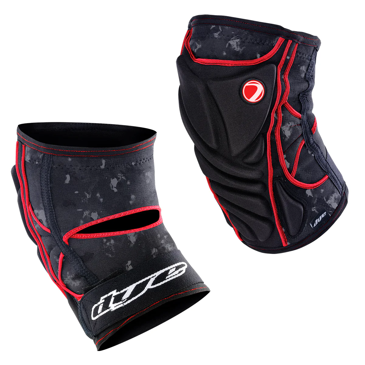 Performance Knee Pads - Dyecam Red - Image 4